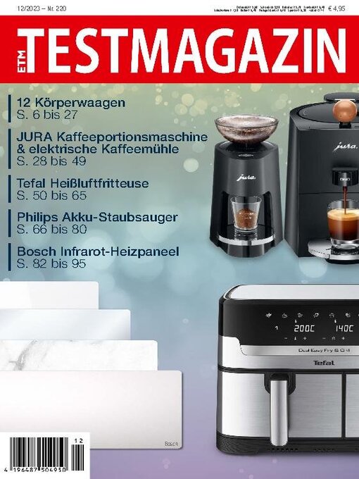 Title details for ETM TESTMAGAZIN by PRECON Medien GmbH - Available